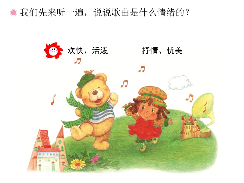 最新一年级下册音乐课件－4.3洋娃娃和熊跳舞 ｜人教新课标（2019秋） (共15张PPT)_第3页