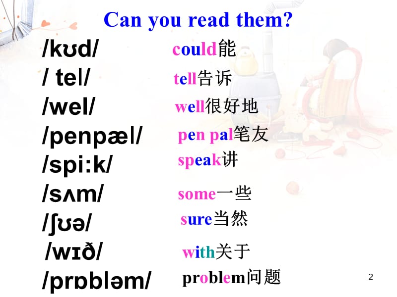 七年级上Unit3-Topic1-SectionAppt课件_第2页