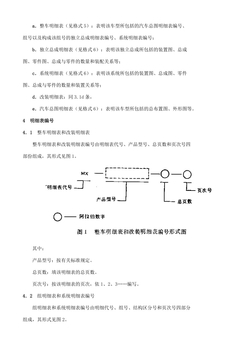 QC T 6-1992 汽车产品明细表编制规则.doc_第2页