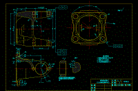 传动轴突缘叉加工工艺及钻4-φ16孔夹具设计-凸缘叉[含高清CAD图纸][更新]