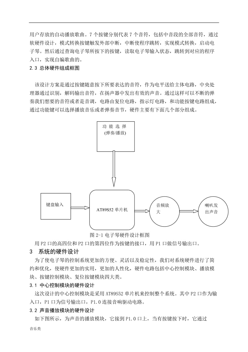 [音乐]基于51单片机简易电子琴_第2页