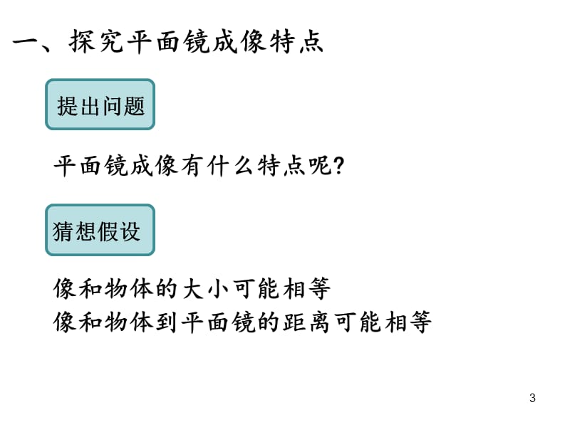 优质课平面镜成像讲课ppt课件_第3页