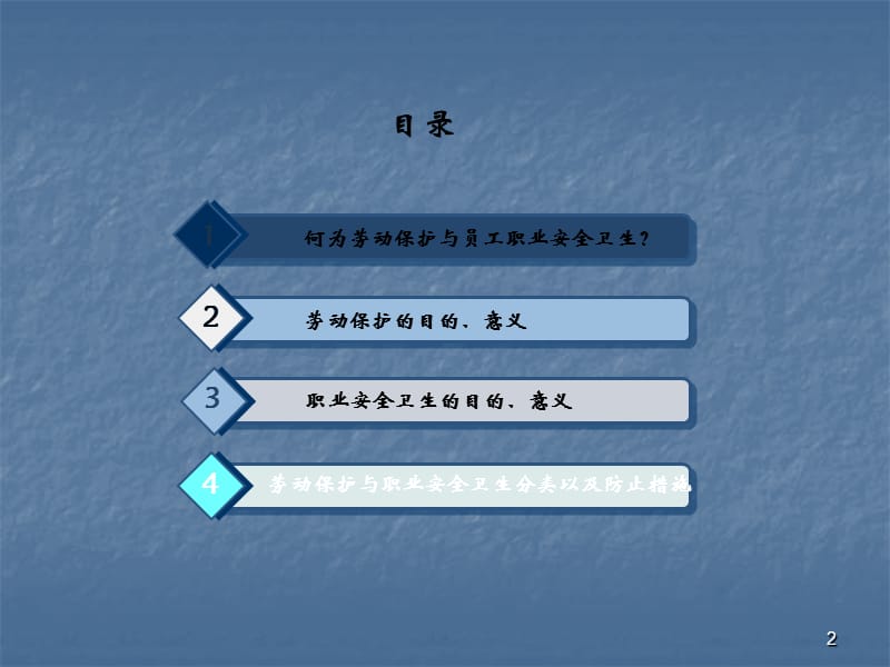 劳动保护与员工职业安全卫生ppt课件_第2页