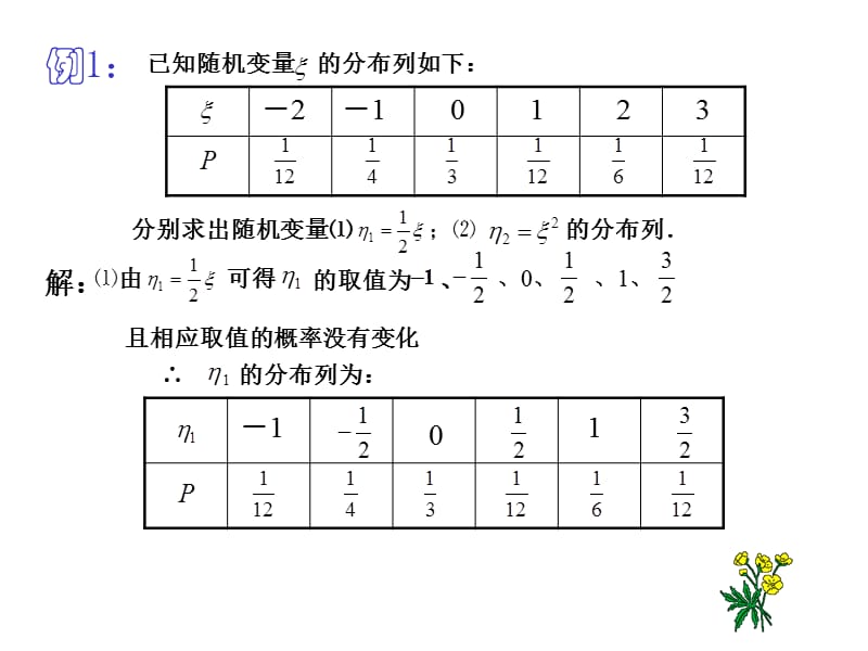 【数学】2.1.2《离散型随机变量的分布列（二）》课件（新人教A版选修2-3）_第3页