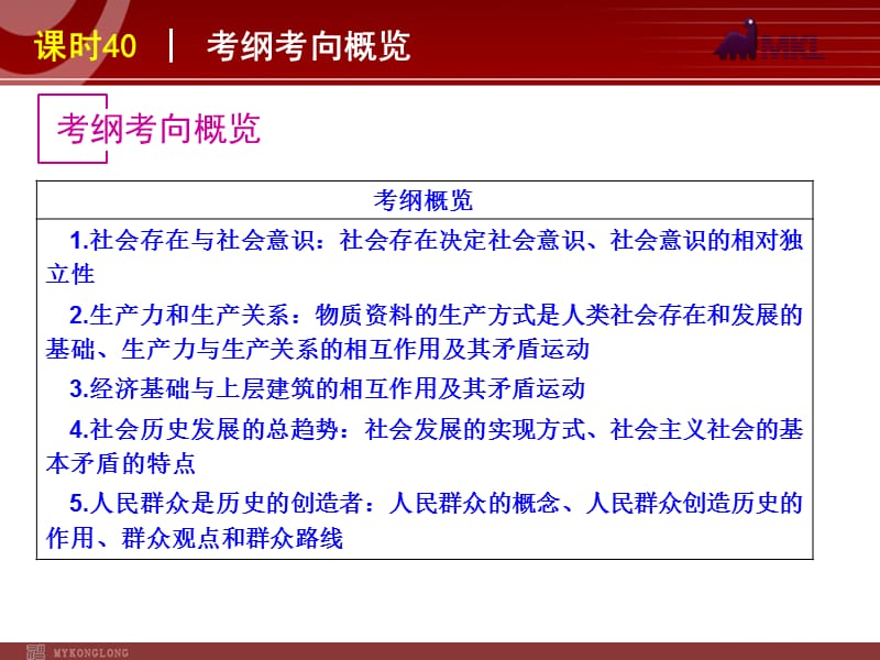 2013届高三政治（人教版）一轮复习课件：课时40 寻觅社会的真谛_第3页