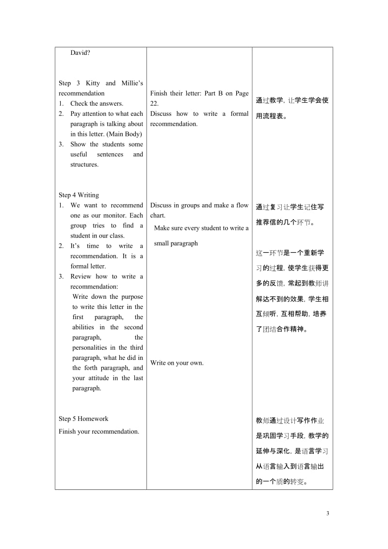 《9A牛津英语Unit1 Main Task》 教学案_第3页