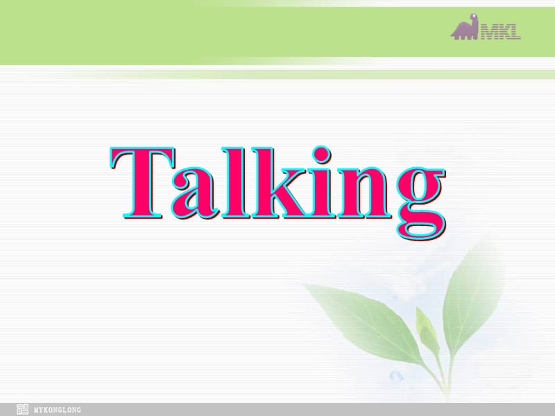 必修五 2.13《Unit 3　Talking》_第2页