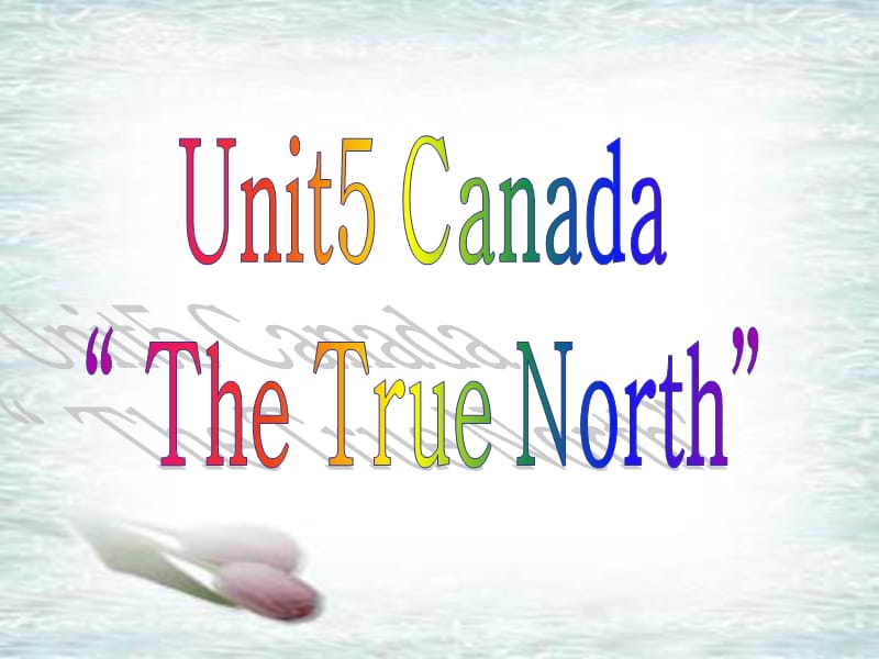 必修三 5.5《Unit 5 Canada　The True North》课件（新课标人教版－必修3）_第2页