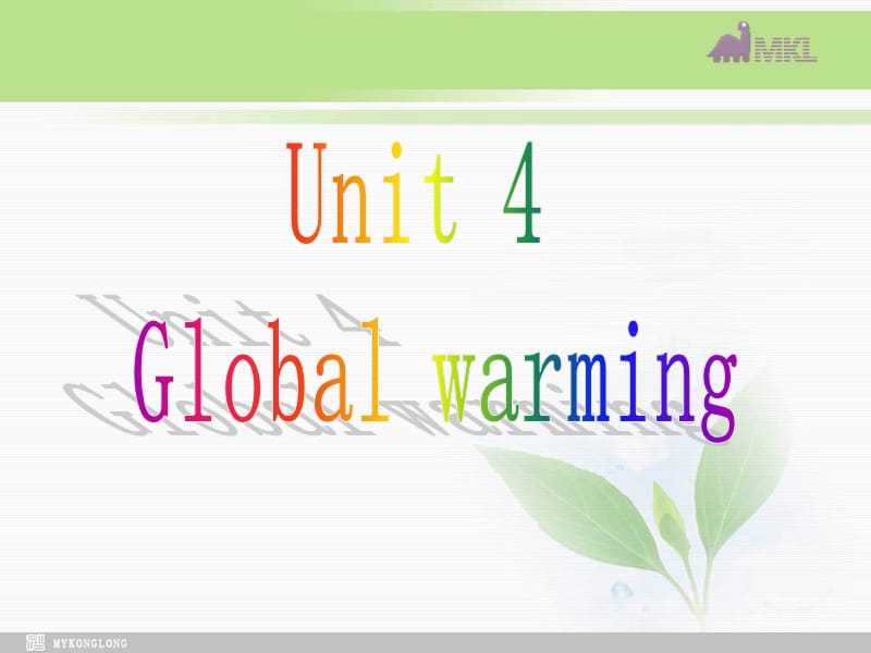 选修六 4.1《Unit4 Global warming》_第2页