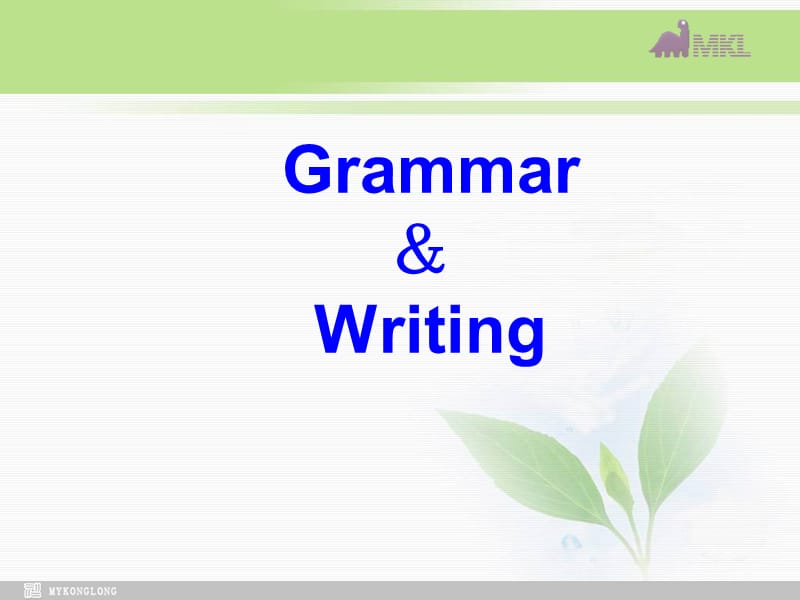 必修五 2.9《Unit 4 Grammar and writing》_第2页