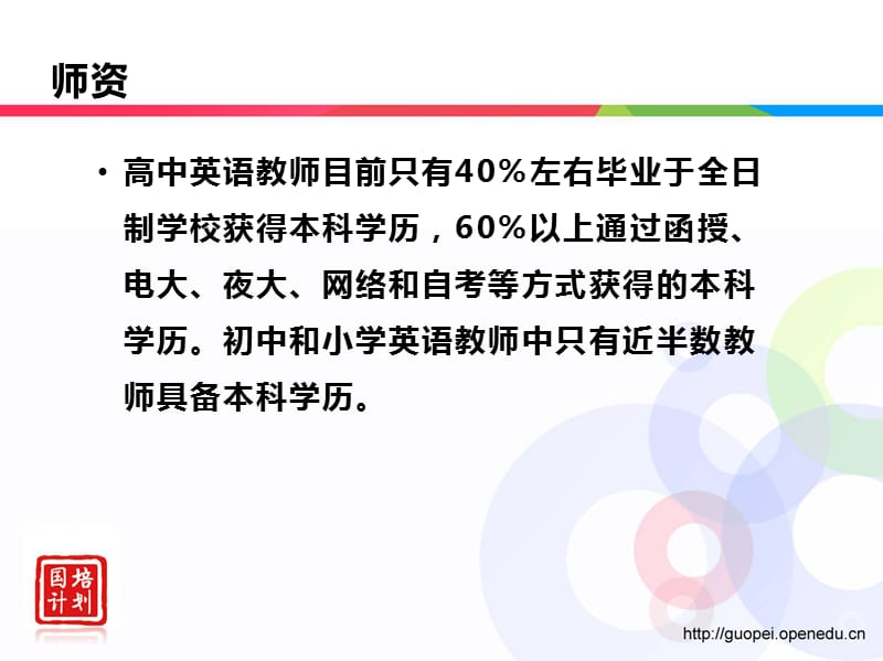 《中国中小学英语教师专业水平等级标准》基本框架与主要内容(中学部分.pps_第3页