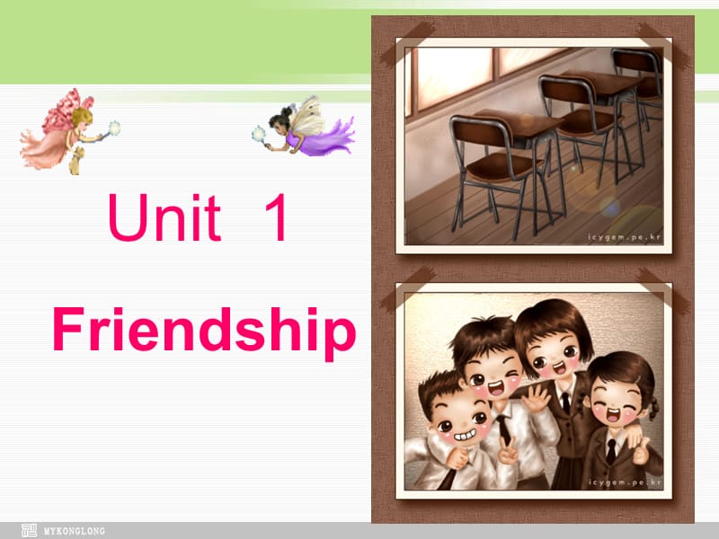 高一英语优质课件：Unit1 Friendship-Warming up and reading（新人教版必修1）_第1页