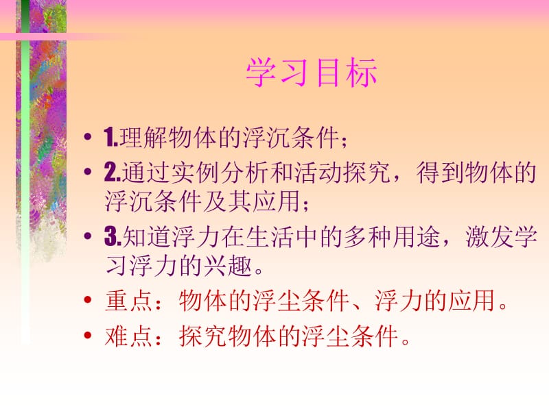 [名校联盟]河南省淮阳县西城中学八年级物理《75 物体的浮与沉》课件_第3页