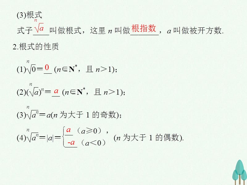 高中数学第二章基本初等函数I2.1.1.1根式课件新人教版必修92_第3页