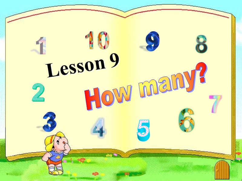 三年级下册英语课件- Unit 2 Lesson 9 How Many∣冀教版 (三起) (共32张PPT)_第1页