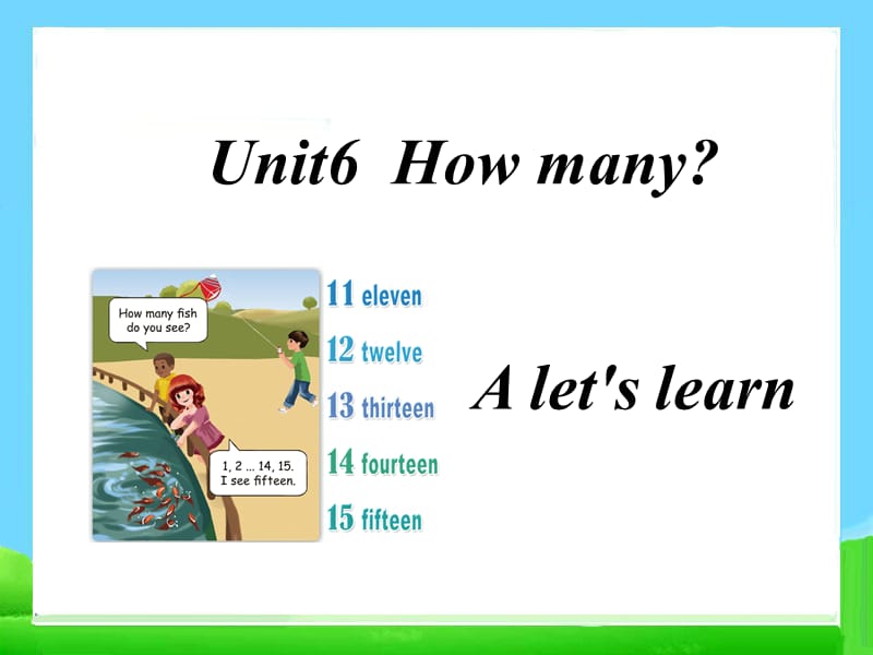 PEP三下Unit6-how-many-A-Let’s-learn课件ppt_第1页