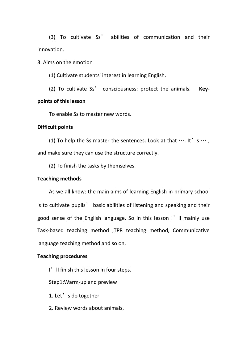 PEP英语三年级下册Unit 3 A Let's learn(英文版)_第2页