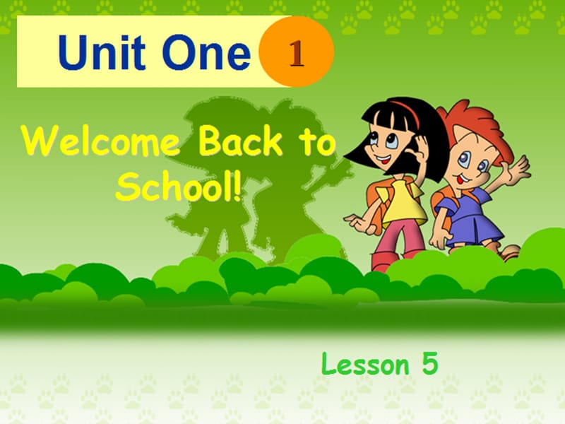 PEP_Unit_1_Welcome_back_to_school!_B_let’s_learn_第五课时课件ppt_第1页