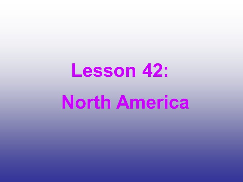 英语八年级下冀教版Unit 7 lesson 42课件_第1页