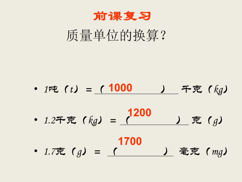 [名校联盟]福建省永安市第七中学八年级物理7.2《学习使用天平和量筒》课件1_第3页