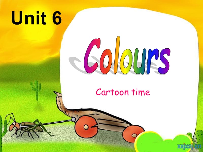 苏教译林版三年级上册Unit 6《Colours》（Cartoon time）ppt课件_第1页