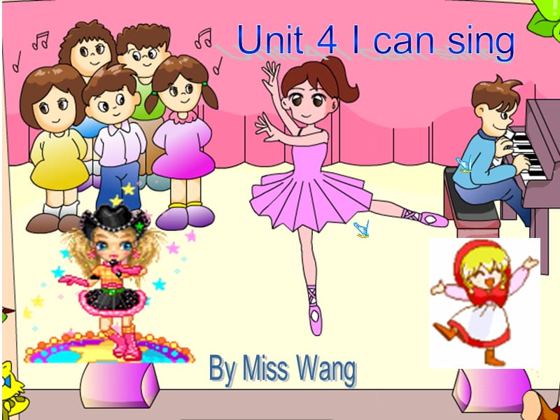 牛津深圳版英语一上《Unit 4 I can sing》课件1_第2页