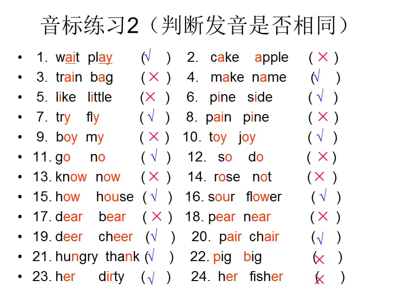 小学英语音标练习题课件_第2页