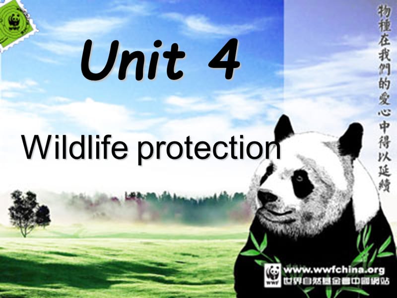 Unit4 《Widlife protection》 (reading)（公开课）：课件六（20张PPT）（人教版必修2）_第1页