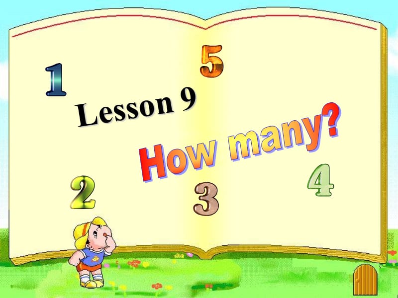 三年级下册英语课件-Unit 2 Lesson 9 How Many∣ 冀教版 ( 三起) (共33张PPT)_第1页