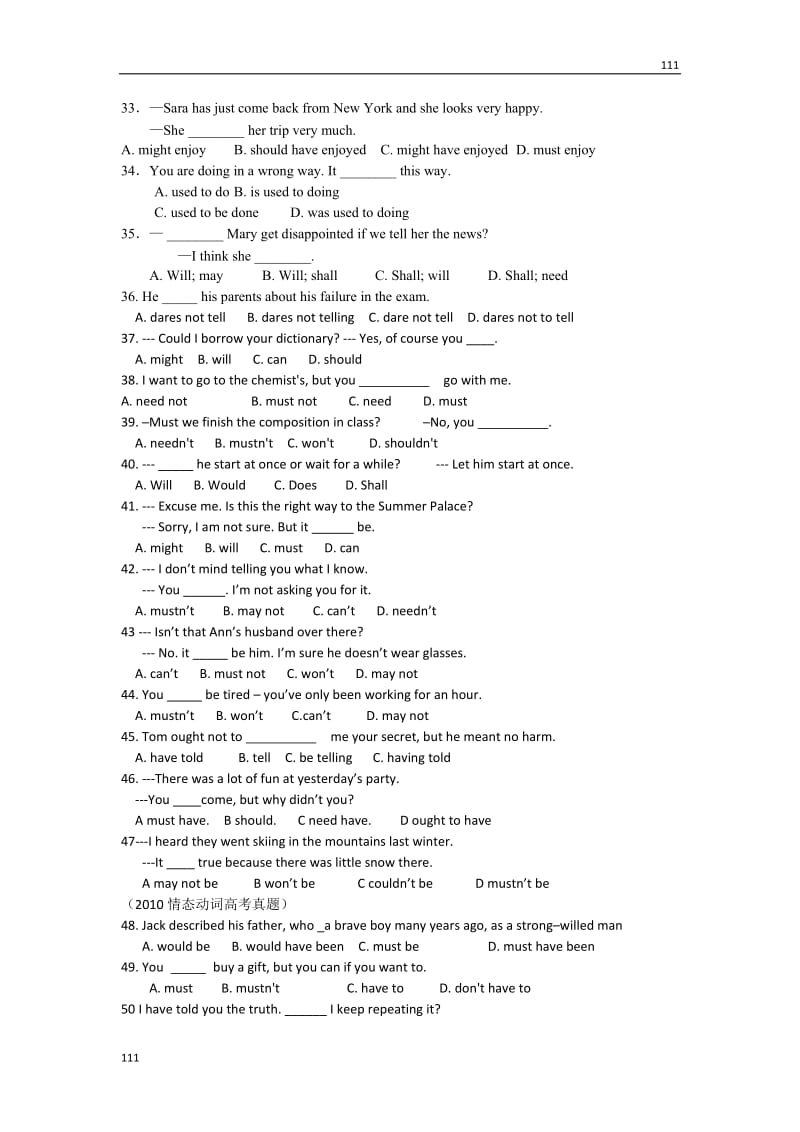 2012高一英语 Unit2 Healthy eating-period 3（人教版必修3）_第3页