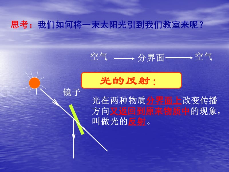 八年级物理上册4-2光的反射（第一课时）课件_第3页