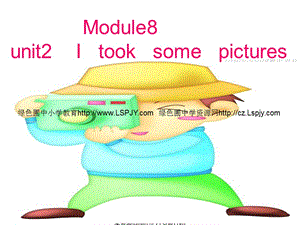 外研版三起四下Module8 unit2 Itooksomepictures .課件