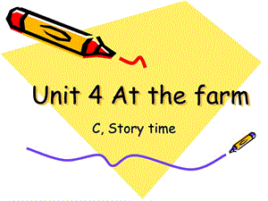 PEP英語(yǔ)四年級(jí)下冊(cè)Unit 4C Story timeppt課件