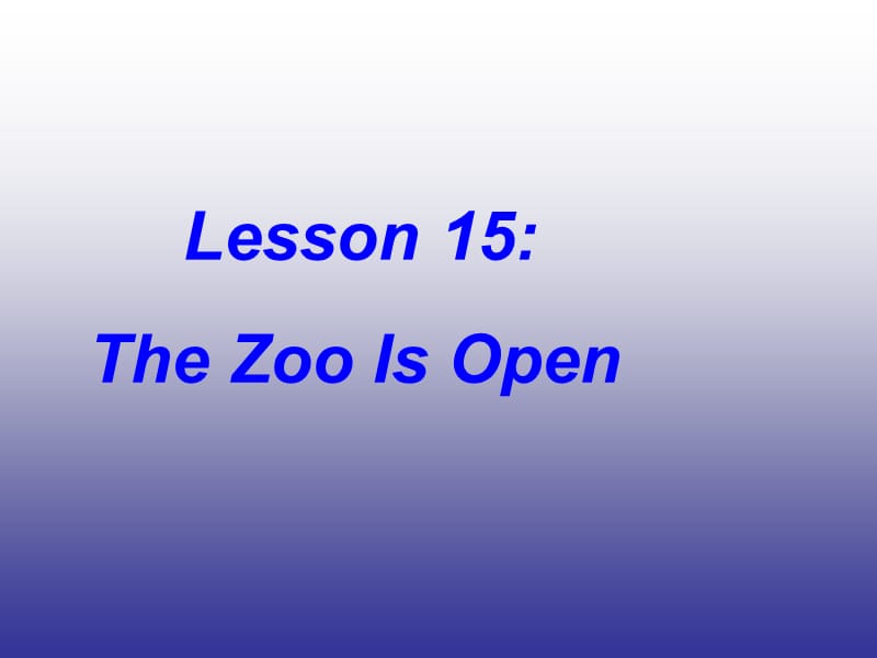 英语八年级下冀教版Unit 3 lesson 15 课件_第1页