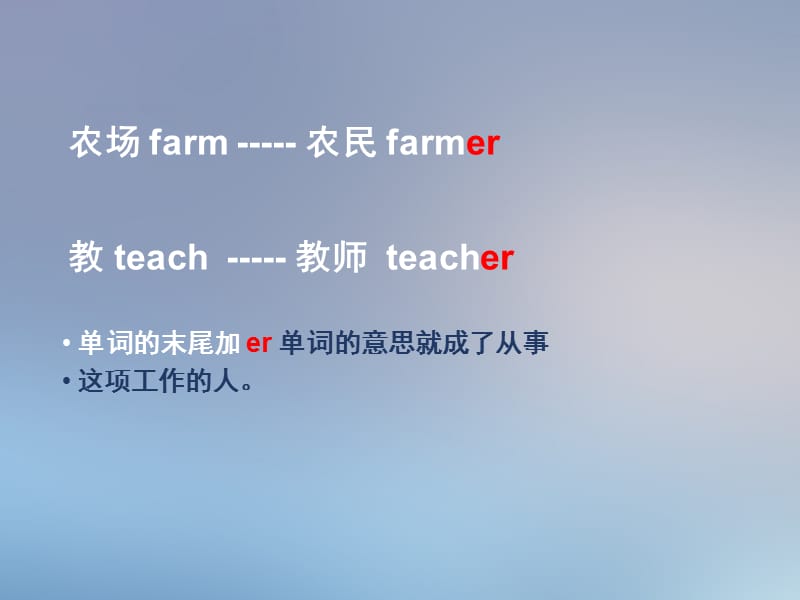 三年级下册英语课件-Unit 1 Lesson 1 On the Farm∣冀教版 (共17张PPT)_第3页