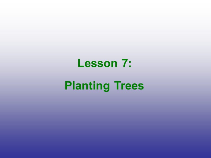 英语八年级下冀教版Unit 2 lesson 7 课件_第3页