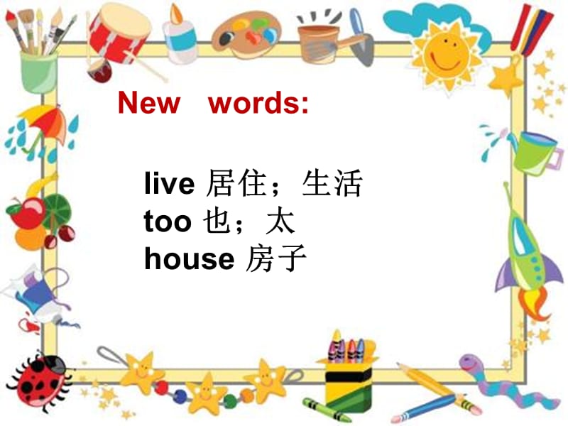 四年级下册英语课件 Unit 3 Lesson15 Where do you live 冀教版 (共10张PPT)_第2页