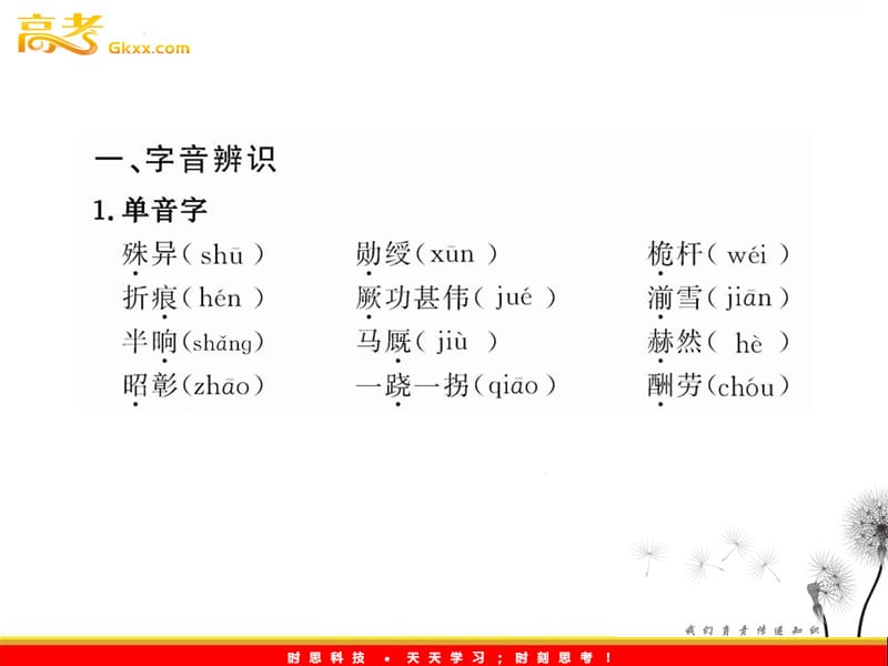 2012版语文全程学习方略课件：1.2《落日》（语文版必修1）_第2页