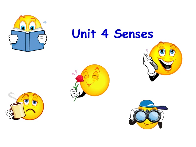 二年级下册英语课件-Unit-4-Senses 深港朗文版(共5张PPT)_第1页