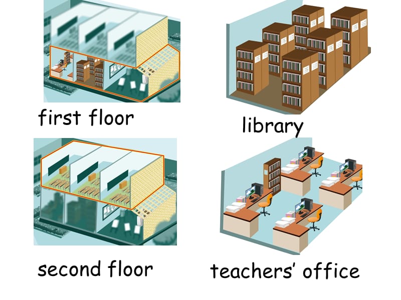 PEP英语四年级下册Unit 1 B Let's learn(1)ppt课件_第3页