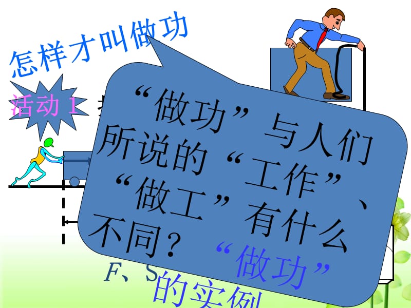 [名校联盟]河南省郸城县光明中学八年级物理下册103 做功了吗 课件_第3页