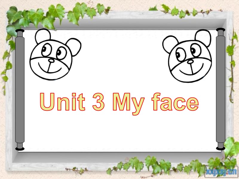 牛津上海版（深圳）一上Unit 3《My face》ppt课件_第1页