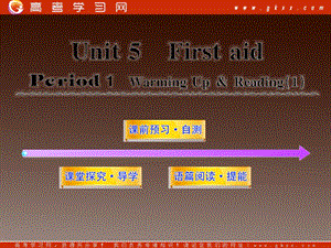 2012高中英語課時講練通配套課件 Unit5《First Aid》Period 1新人教版必修5