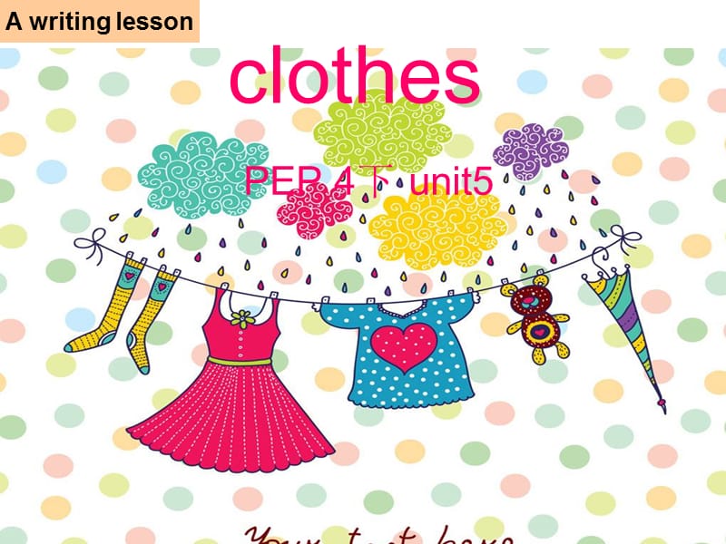 四年级下册英语课件－Unit 5 My clothes part B ｜人教（PEP）（2014秋） (共28张PPT)_第1页