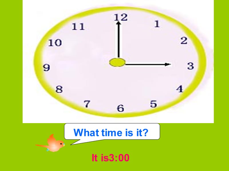 人教版PEP小学四年级英语下册Unit_2_What_Time_Is_It课件PPT免费ppt课件下载_第2页