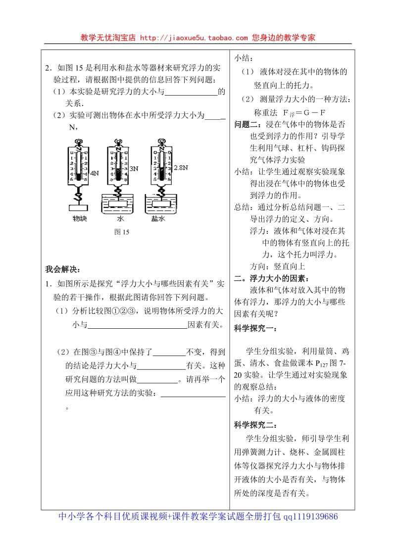 第七章　第四节阿基米德原理_第3页