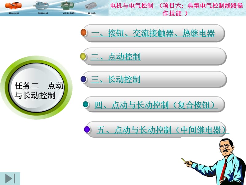 点动与长动控制电路ppt课件_第2页