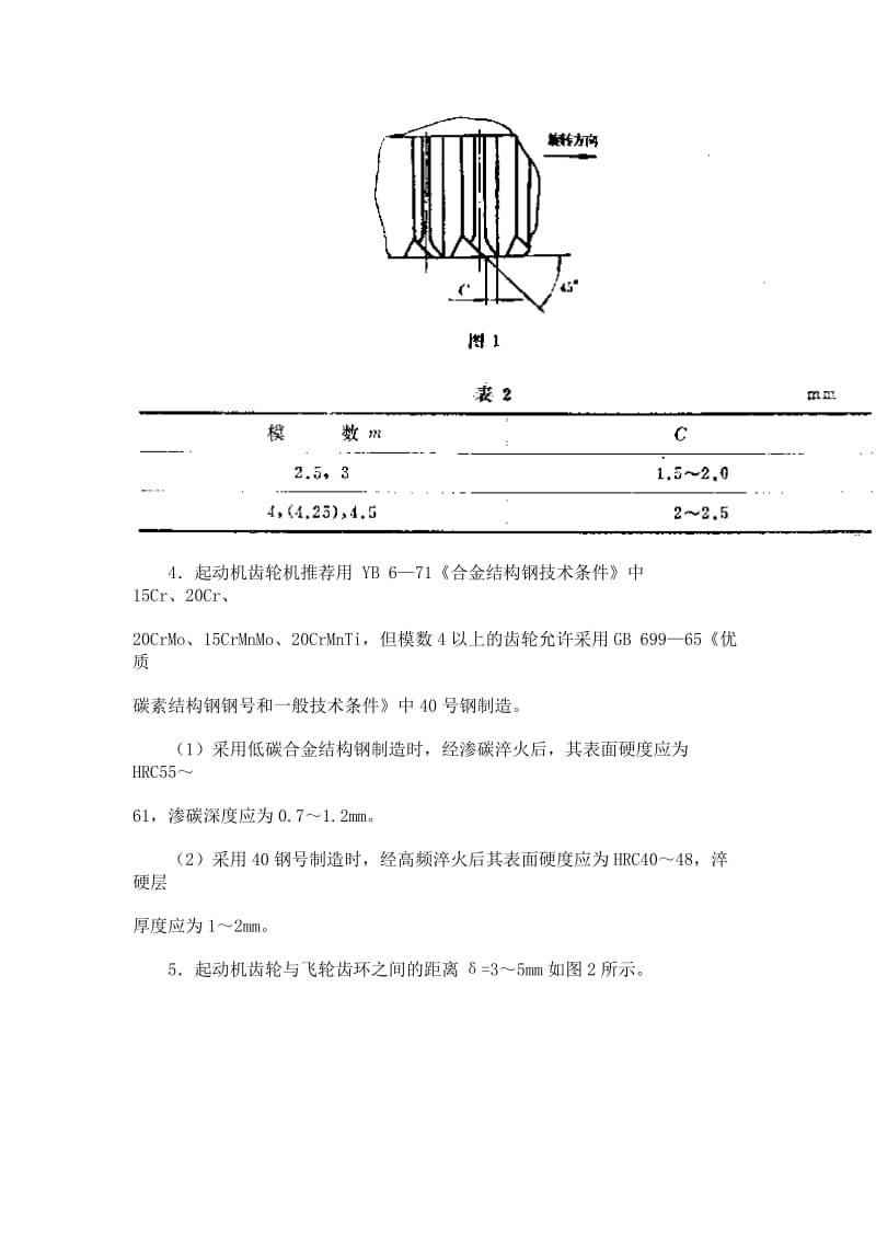 JB T 1506-75 汽车、拖拉机用起动机齿轮要素.doc_第2页