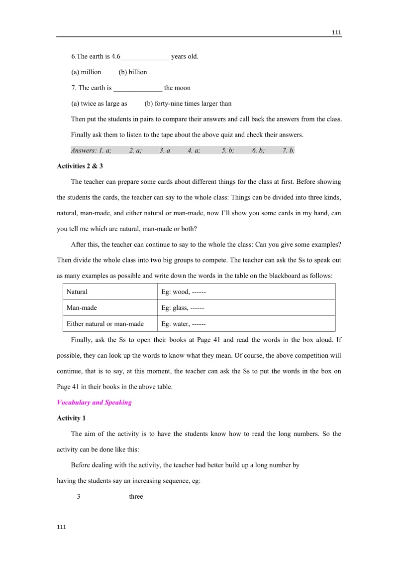 英语：Module5 A lesson in a lab教案（2）（外研版必修1）_第2页