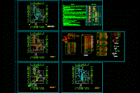 0017-北方別墅電氣施工圖紙【全套6張CAD圖】